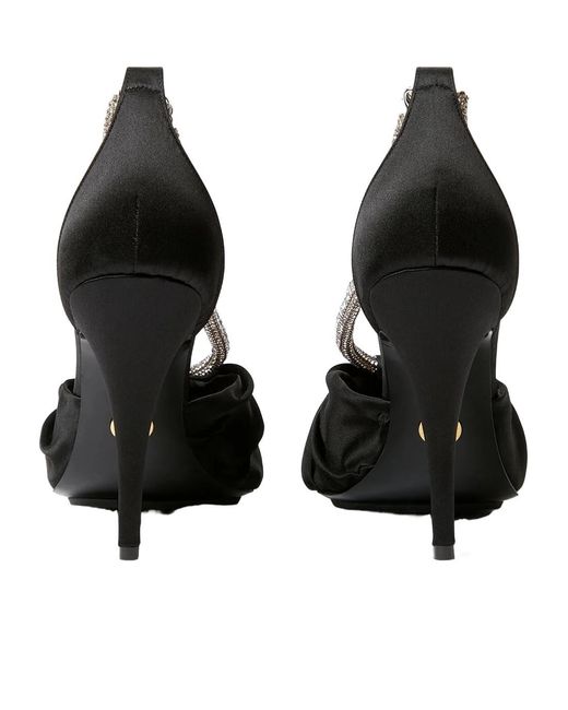 Stella McCartney Black Stiletto-Heeled Sandals