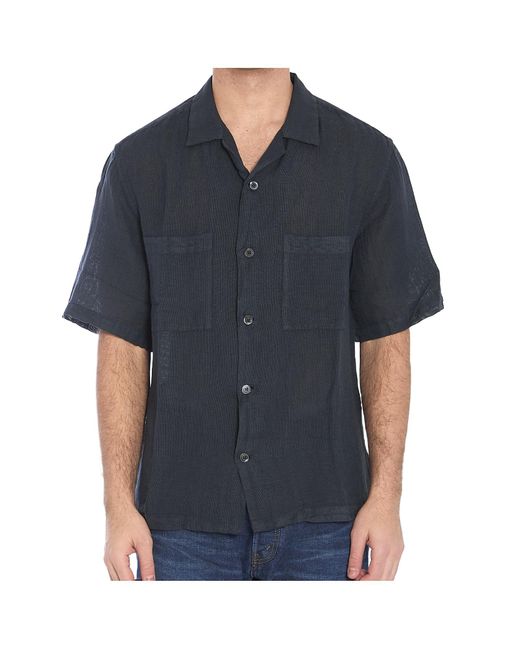 Barena Blue Solana Net Shirt for men