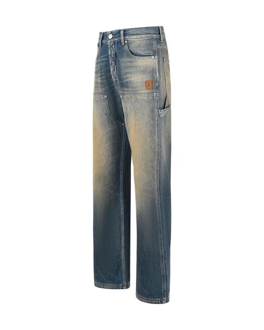 Amiri Blue Lightweight Carpenter Jeans for men