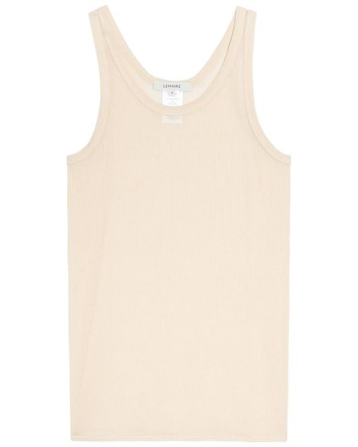 Lemaire Natural Fine Knit Top