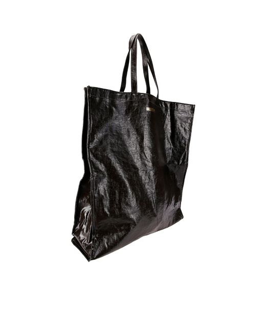 Uma Wang Black Double Handle Tote Bag