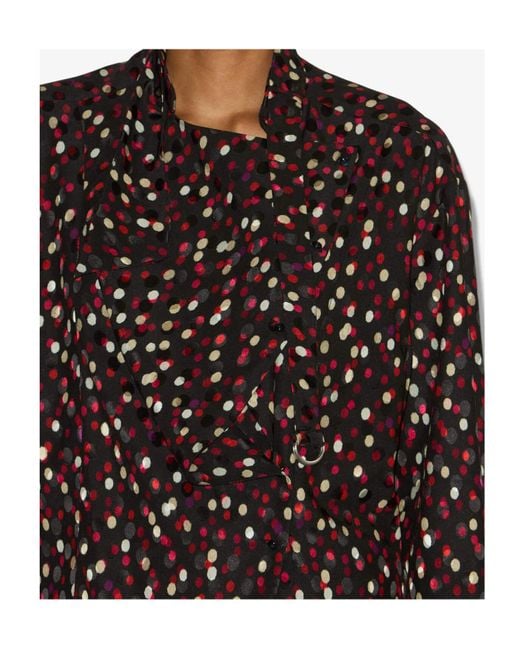 Isabel Marant Purple Top Emany Top