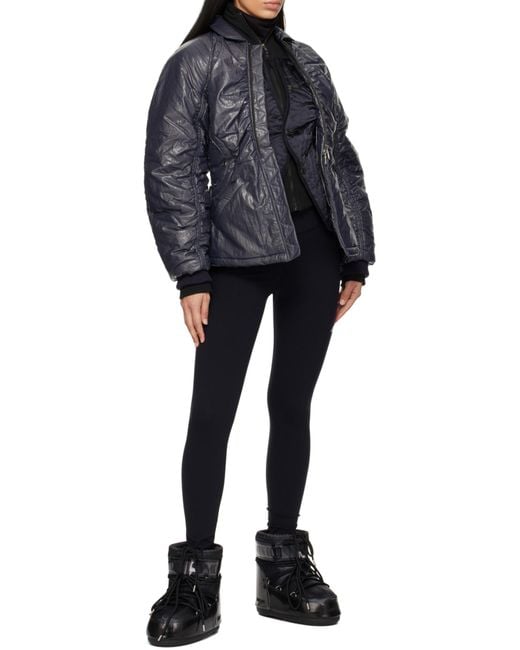 Moon Boot Black Classic Low Glance Lace-Up Snow Boots