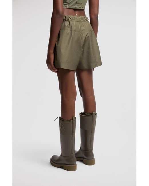Moncler Green Belted Mini Skort