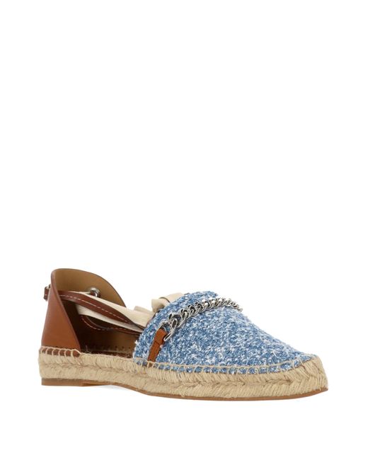 Stella McCartney Blue Gaia Slingback Espadrilles