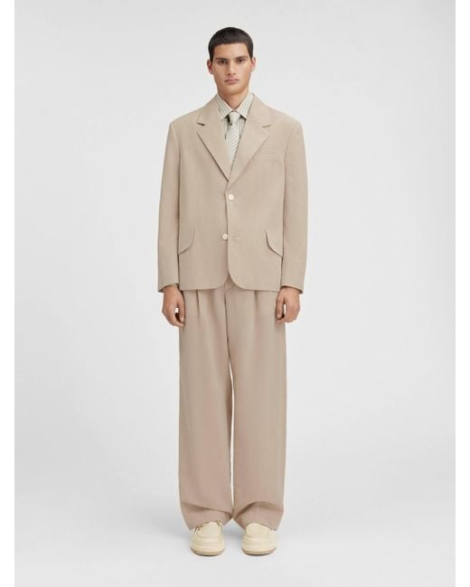 Jacquemus Natural Button-Up Jacket for men