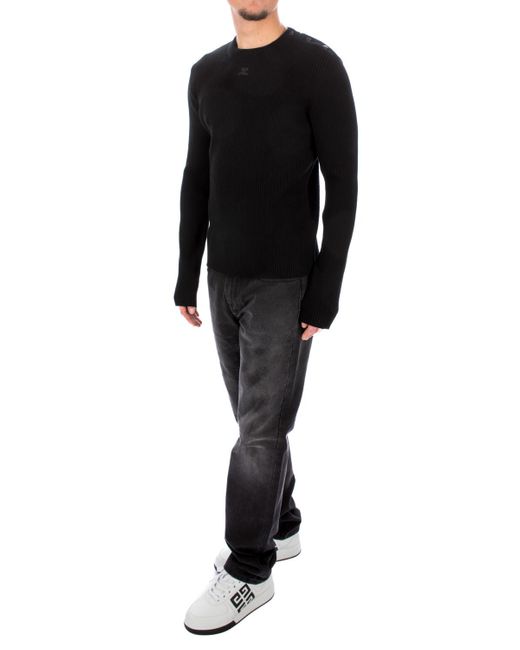 Givenchy Black Straight Leg Denim Jeans for men
