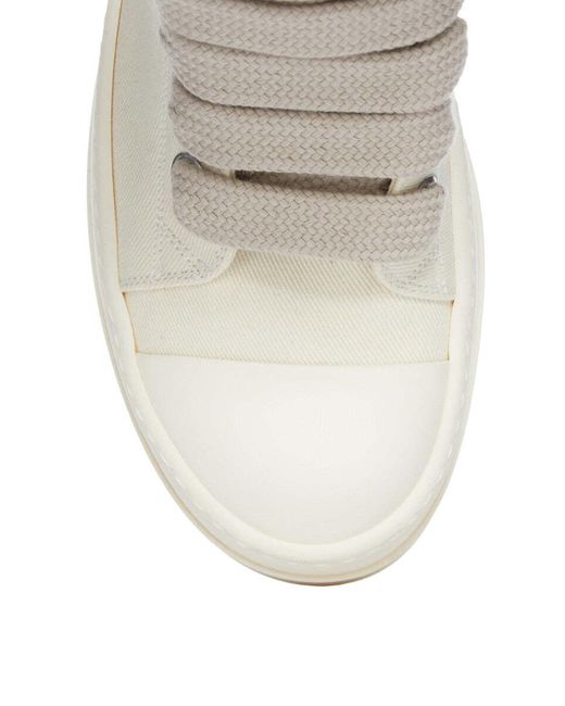 Rick Owens Natural Mega Bumper Jumbolace Sneakers for men