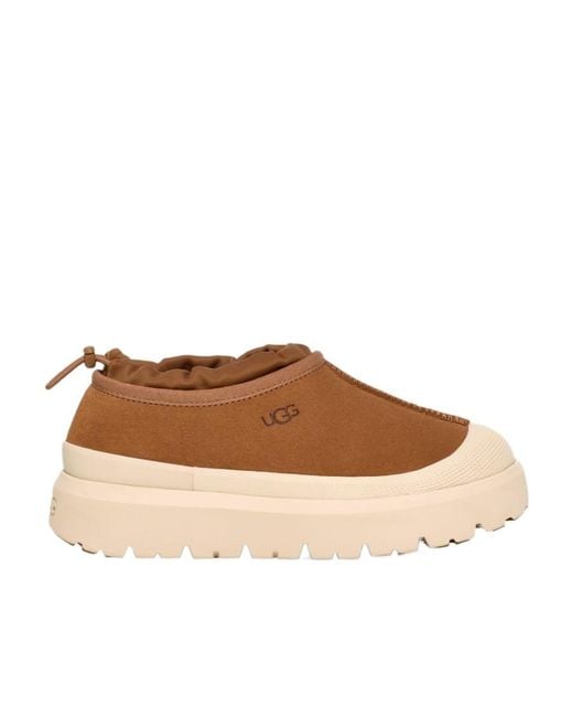 Ugg Brown Round-Headed Slippers for men