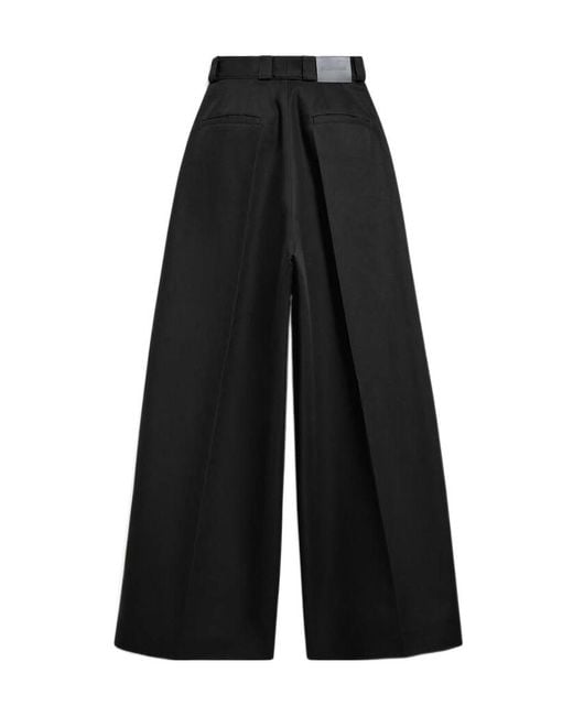 Balenciaga Black High-Waist Pants