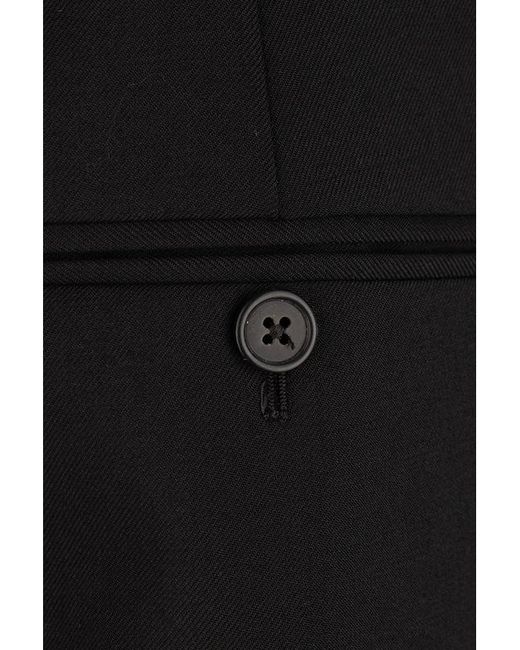 Céline Black Casual Pants With Belt Loops for men