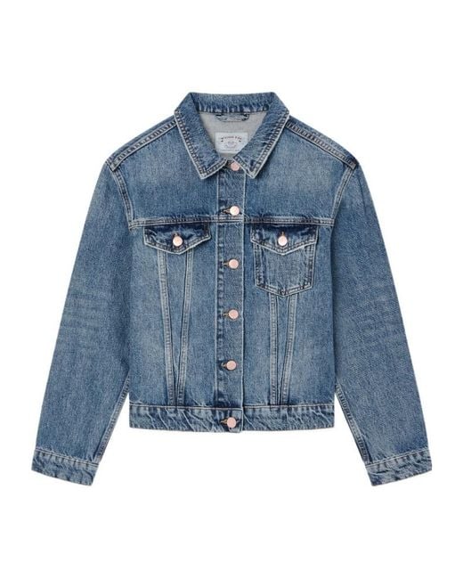 Emporio Armani Blue Classic Denim Jacket