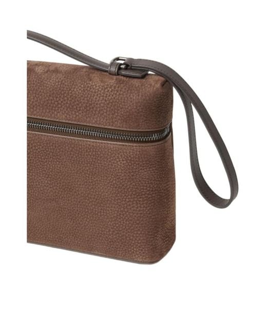 Loro Piana Brown Extra Pouch L29 for men