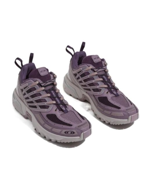 Salomon Lab Purple Salomon Acs Pro Round-Toe Sneakers for men