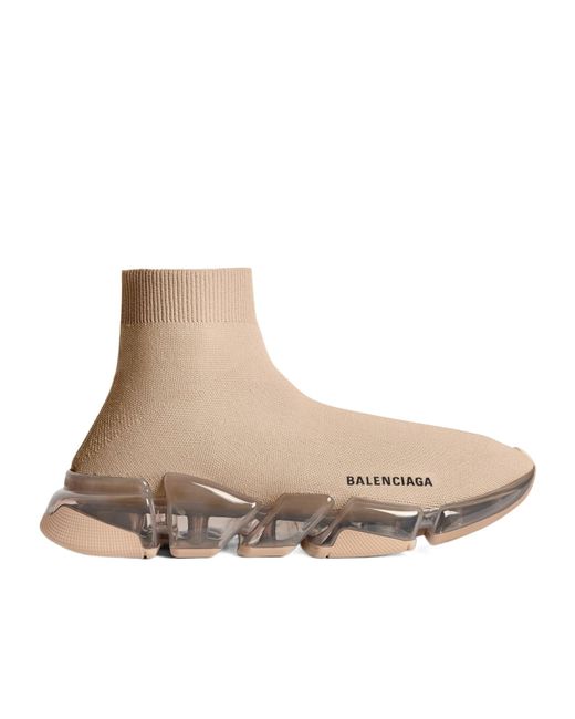 Balenciaga Natural Speed 2.0 Full Clear Sole Sneakers