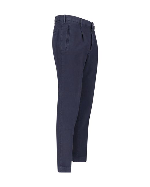 Incotex Blue Slim Fit Pants for men