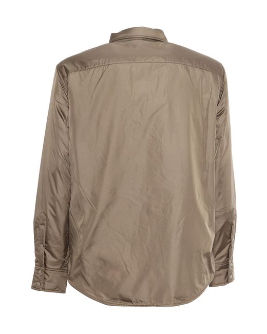 Aspesi Brown Camicia 13 Piu' Shirt for men