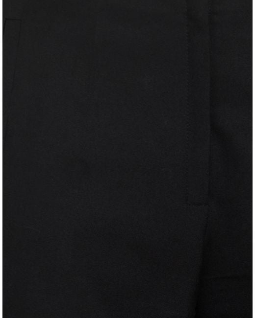 Balenciaga Black Loose Straight-Leg Pants