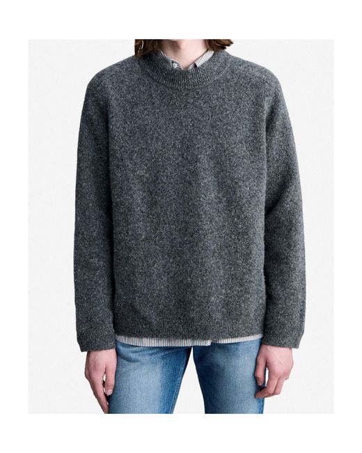 A.P.C. Gray Dylan Sweater for men