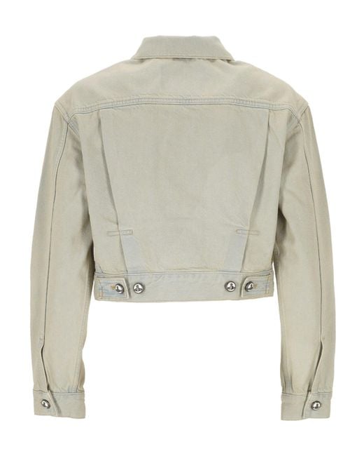 Vivienne Westwood Multicolor Cropped Denim Jacket