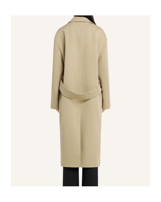 Courreges Natural Cocoon Coat