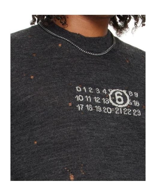 MM6 by Maison Margiela Metallic Curb Chain Necklace for men