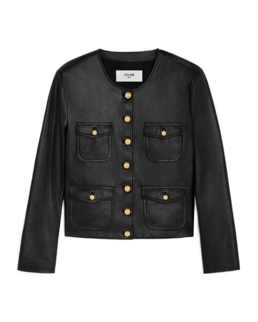 Céline Black Cardigan Jacket