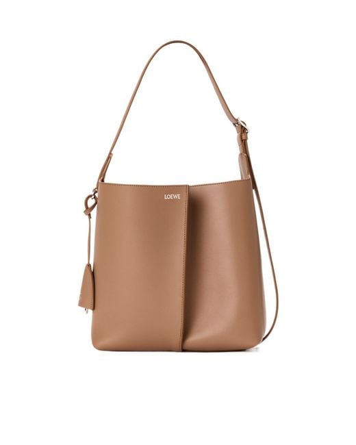 Loewe Brown Bilbao Medium Bucket Bag