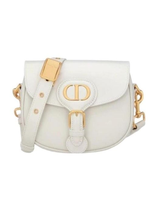 Dior White Small Bobby Handbag