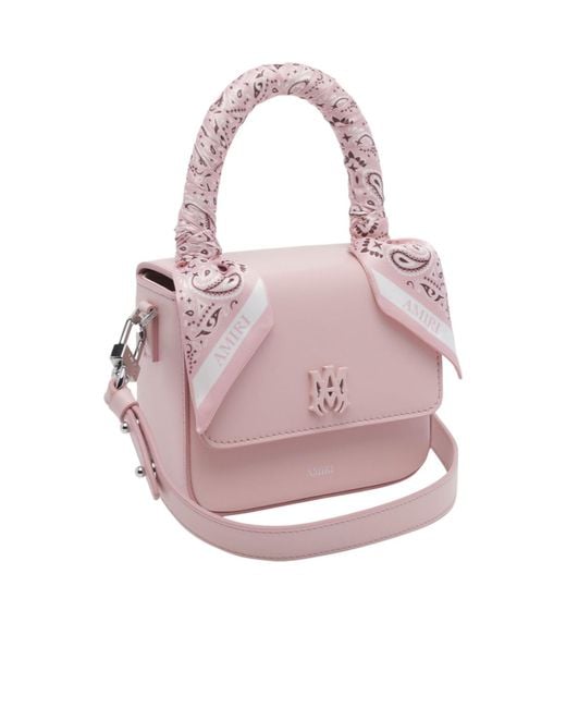 Amiri Pink Flap Shoulder Bag