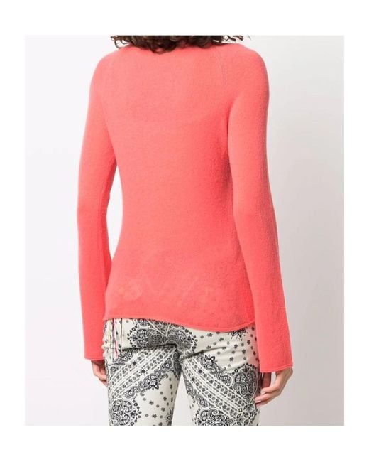 Forte_forte Pink Mock-Neck Jumper