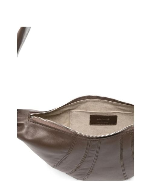 Lemaire Multicolor Small Croissant Panelled Shoulder Bag