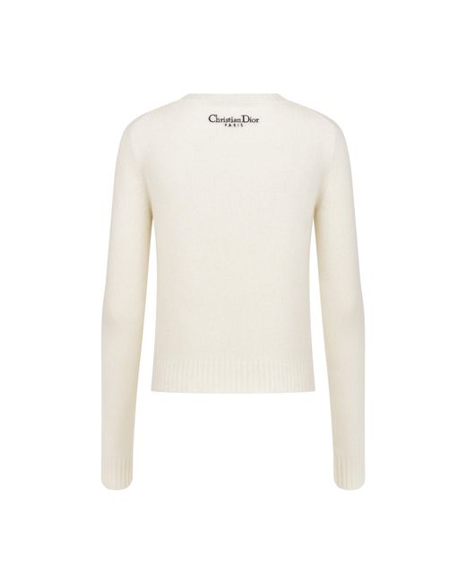 Dior White Sweater