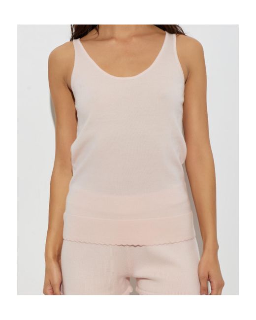 Posse Natural Sleeveless Top