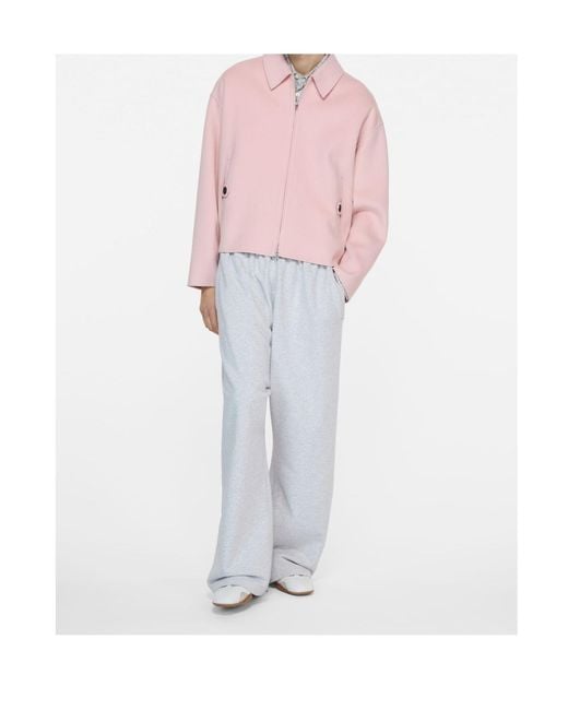 Acne Pink Cashmere Jacket for men