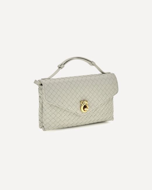 Bottega Veneta Metallic Flap Shoulder Bag