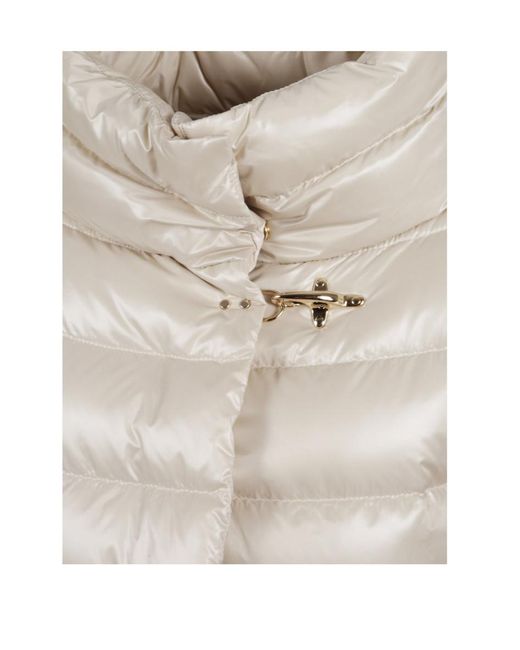 Fay Gray Quilted Puffer Jacket