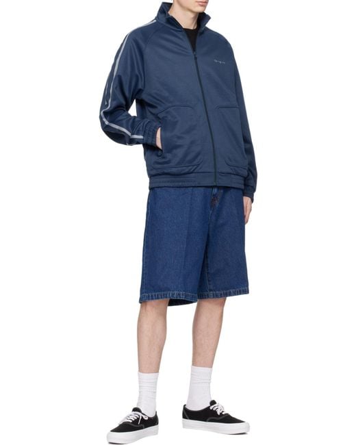 Carhartt Blue Wip Bolar Side Stripe Track Jacket for men