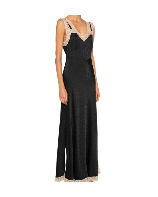 Rixo Black Lace Dress