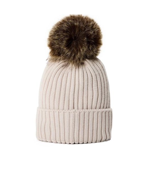 Moncler Natural Bobble Hat