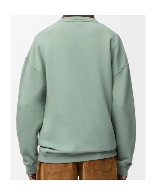 Loewe Green Anagram Sweatshirt for men