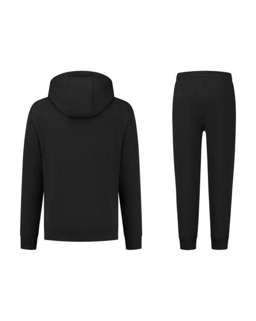 Boss Black Hugo Logo Printed Drawstring Two-Piece Tracksuit for men
