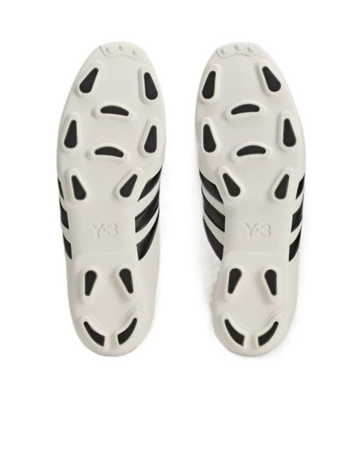 Y-3 White Field Sneakers for men