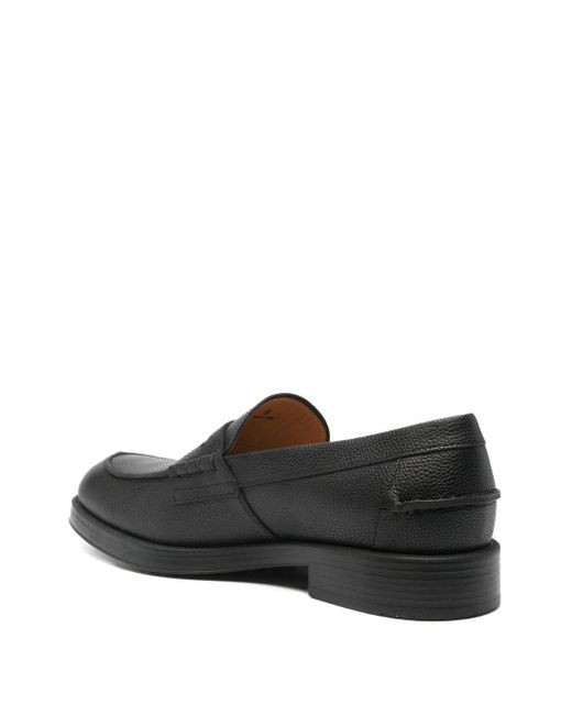 Tod's Black Round-Toe Slip-On Loafers for men