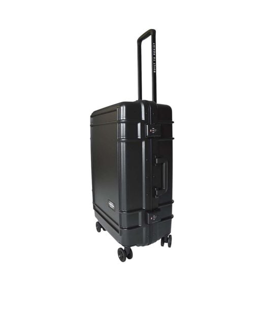 Eastpak Black Resistr Medium Luggage Case for men