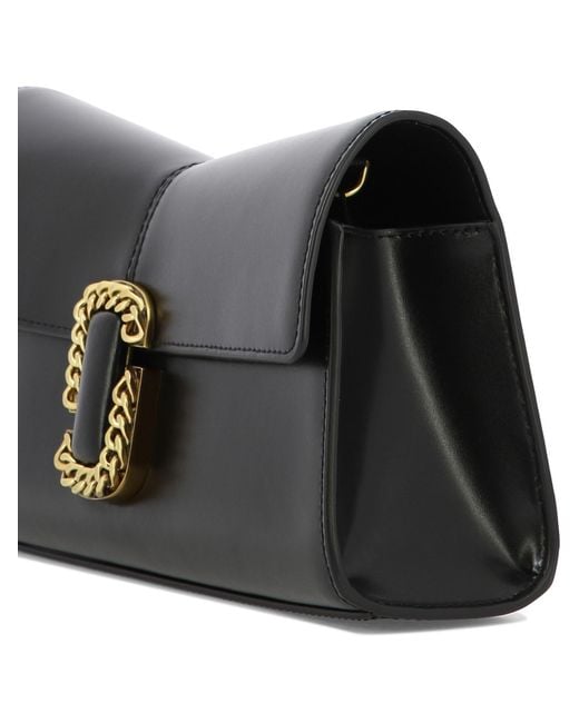 Marc Jacobs Black The St Marc Clutch Bag