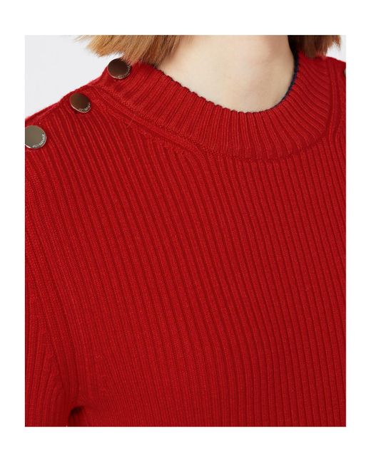 Sportmax Red Garibo Knitted Dress