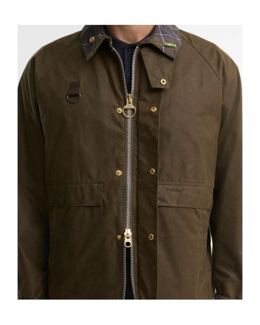 Barbour Brown Icons Spey Waxed Jacket for men