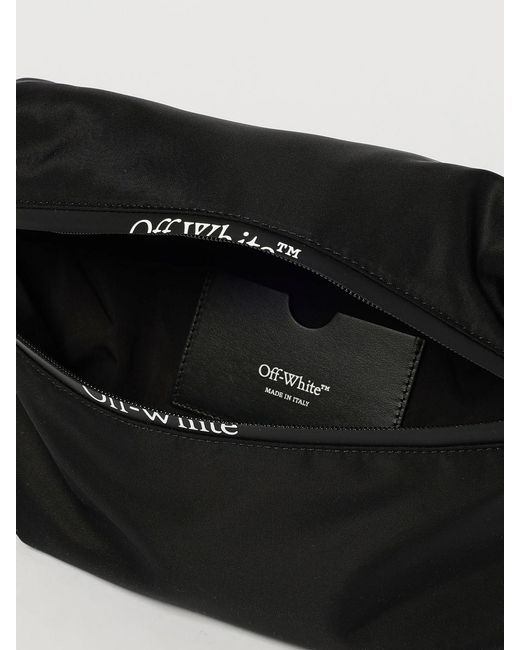 Off-White c/o Virgil Abloh Black Outdoor Zip-Up Belt Bag for men
