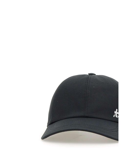 Premiata Black Logo-Embroidered Cap for men